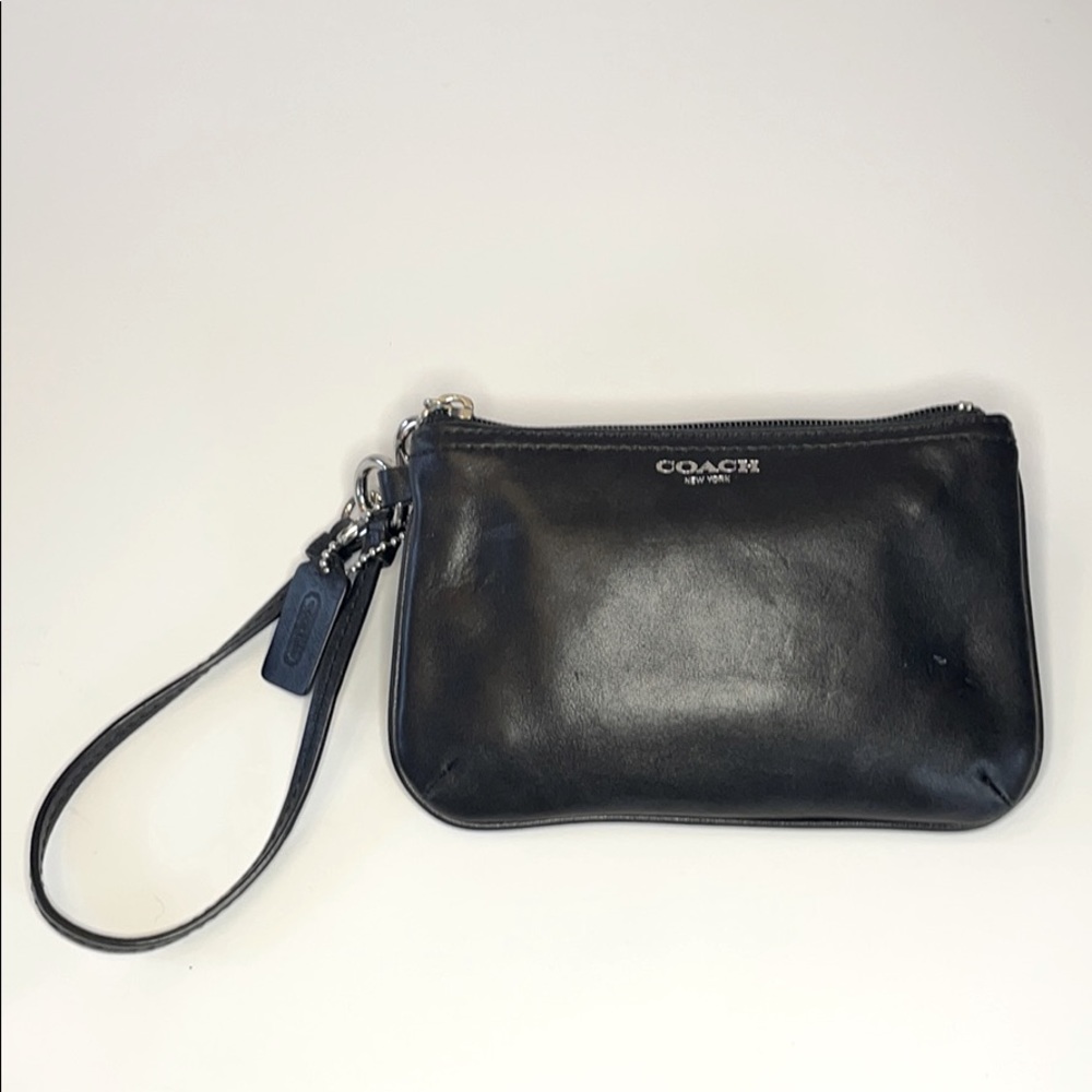 Coach Leather Wristlet